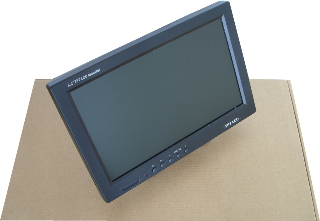 9" LCD TFT Näyttö, autokäyttöön